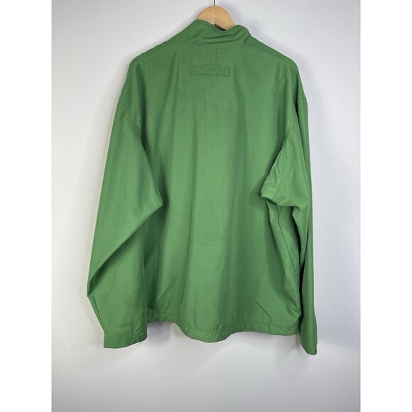 Duluth Trading Windbreaker 2XL Womens Pullover 1/4 Zip Long Sleeve Green Jacket - Picture 7 of 8